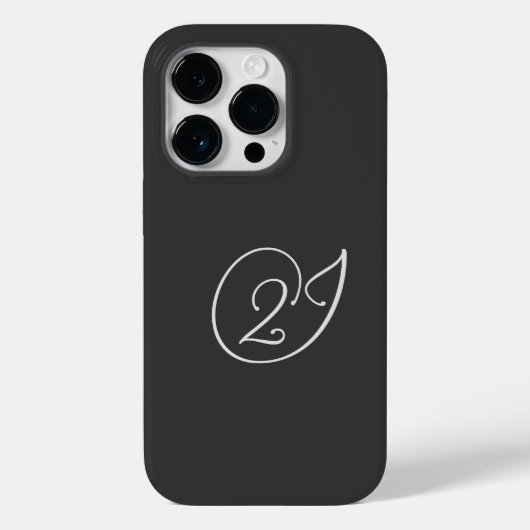 "2J" Logo Case-Mate iPhone Case (Achterkant)