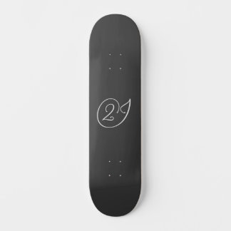 "2J" Logo Skateboard