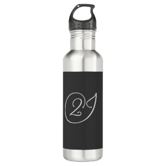 "2J" Logo Waterfles