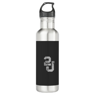 "2J" Logo Waterfles
