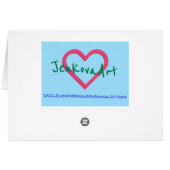 2MAGISCHE CHRISTMAS UNICORNS KAART (Achterkant Horizontaal)