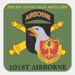 2ND BN 320TH FIELD ARTILLERY 101ST ABN STICKERS