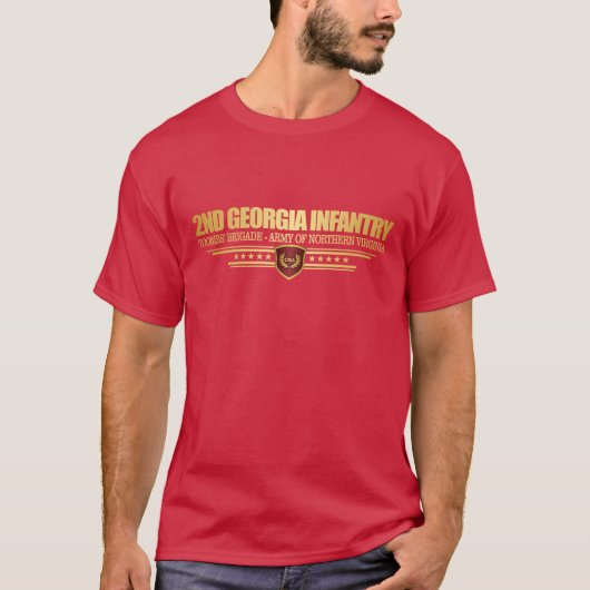 2nd Georgia Infantry T-shirt (Voorkant)