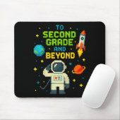 2nd Grade And Beyond Astronaut Space Boys Gamer Fi Muismat (Met muis)