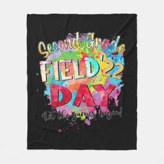 2nd Grade Field Day 2022 Let The Games Begin Kids Fleece Deken