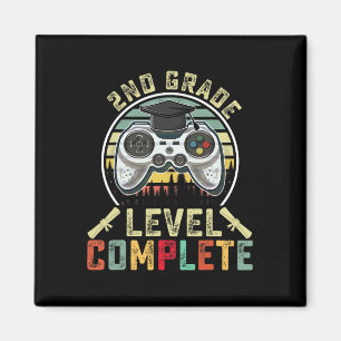 2nd Grade Level Complete Gamer 2nd Grade Graduatio Magneet