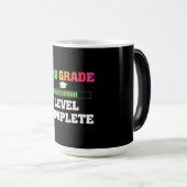 2ND Grade Level Complete Video Gamer Graduate Gift Magische Mok (Voorkant rechts)