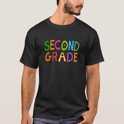 2nd Grade Second Teacher Student Welcome Back To S T-shirt (Voorkant)