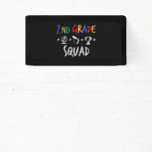 2nd Grade Squad - Back to School Teacher Gift Spandoek (Insitu)