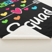 2nd grade Teacher Shirts School Team Second Grade Sherpa Deken (3/4)