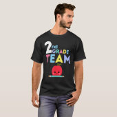 2nd Grade Team  Back To School Teacher Student Kid T-shirt (Voorkant volledig)