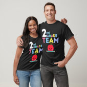 2nd Grade Team  Back To School Teacher Student Kid T-shirt (Unisex)