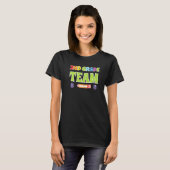 2nd Grade Team Second Grade 2nd Class Boys T-shirt (Voorkant volledig)