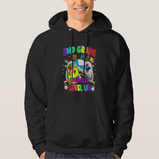 2nd Grade Unlocked Level Up Video Game First Day O Hoodie