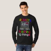 2nd Grade Virtual Teacher Remote Learning T-shirt (Voorkant volledig)