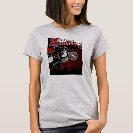 2RTW Support Crew T-shirt F650GS (Voorkant)