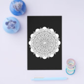 2spooky Halloween Skeleton Mandala Kleurenpakket Flyer (Enkel)