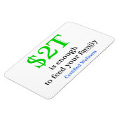 $2T is genoeg Magneet (Linkerzijde)