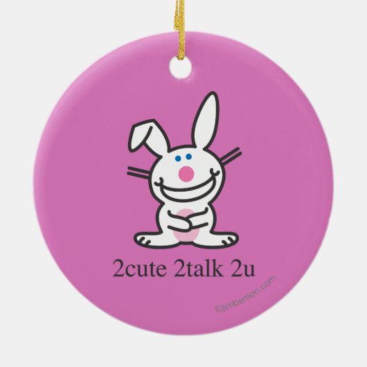 2u-talk 2u keramisch ornament (Achterkant)