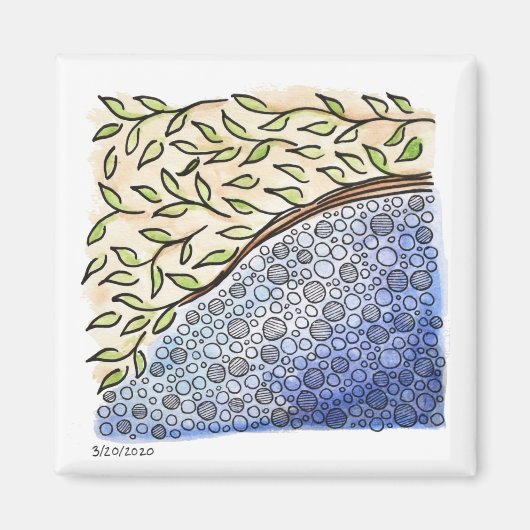 2x2 Magnet - 3-20-2020 Magneet (Voorkant)