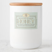 2x3" Métallurgique Étiquette miel encadré 3D avec  (Devant)