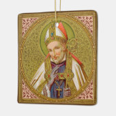 2x St. Alphonsus Liguori (SNV 02) (Square) Keramisch Ornament (Links)
