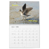 2yr. Oiseaux deplicting de calendrier commençant (Mar 2026)