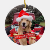 3000strong 2020 céramique ornement rond (Devant)