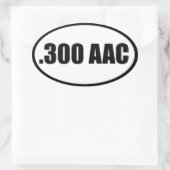 .300 AAC OVALE STICKER (Tas)