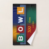 300 Jeu, ou partie haute de votre choix, Bowling (Serviette à main)