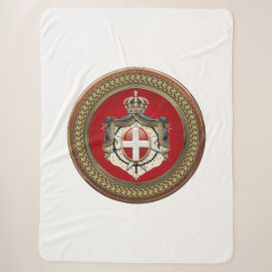[300] Orde van Malta - Mom-wapenschild Sherpa Deken