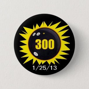 300 Perfect Game Ronde Button 5,7 Cm