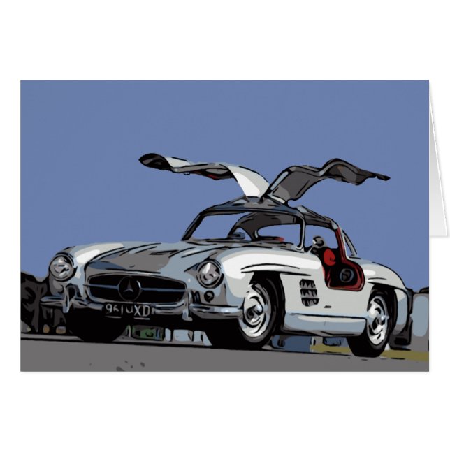 300 SL - GULLWING (Devant horizontal)