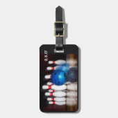 300 Spelbak en spelden Bagagelabel (Voorkant verticaal)