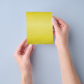 301135 HOT BRIGHT YELLOW COLORFUL TEXTU FLYER (Hand)