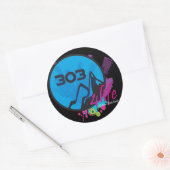 303 4Life Sticker Round (Enveloppe)