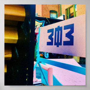 303 colfax colorado poster