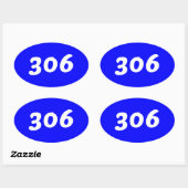 306 Sticker pare-chocs #1 (Feuille)