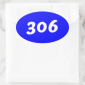 306 Sticker pare-chocs #1 (Sac)