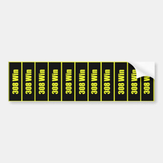 308 Win - Ammo Can Decals Bumpersticker