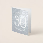 30 ans d'entreprise anniversaire invitations fêtes (Devant)