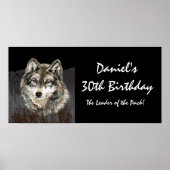 30 Banner-leider van de "Pack Wolf" Poster (Voorkant)