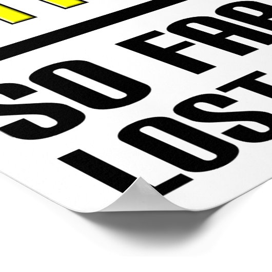 30-daagse diet Funny Poster (Hoek)