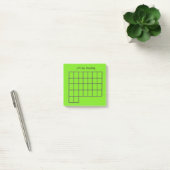 30 dagen Tracker Groene Sticky Notes (Kantoor)