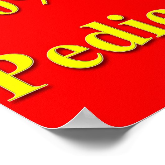 30% de réduction sur pédicure Poster Matte (Coin)