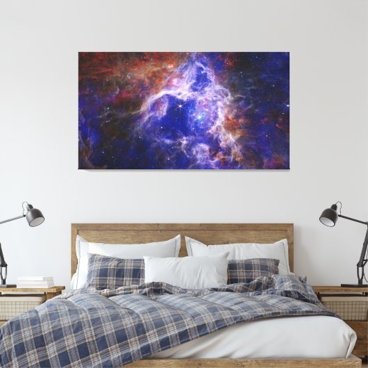 30 Doradus  Canvas Afdruk (Insitu (Slaapkamer))