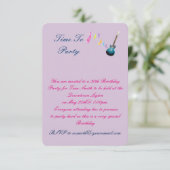 30 e invitation de fête d'anniversaire (Debout devant)