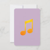 30 e invitation de fête d'anniversaire (Dos)