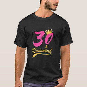 30 en 30e verjaardag koningin Gift T-shirt