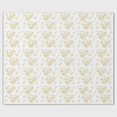 30 en 30e verjaardag van Fabulous Modern Cadeaupapier (Vlak)